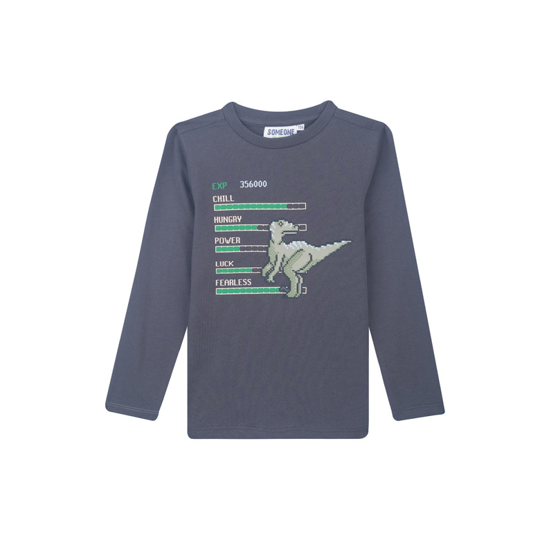 Someone Kids t-shirt grijs
