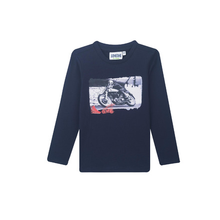Someone Kids t-shirt blauw