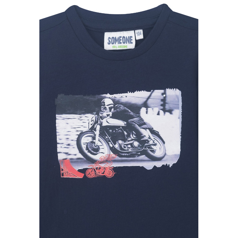 Someone Kids t-shirt blauw 2
