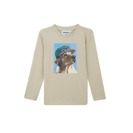 Someone Kids t-shirt beige
