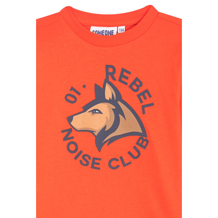 Someone Kids t-shirt oranje