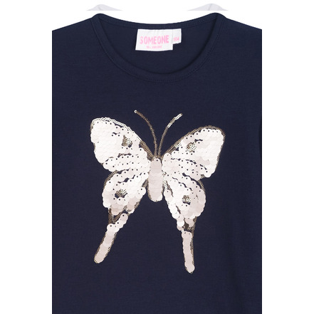 Someone Kids t-shirt blauw