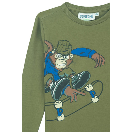 Someone Kids t-shirt groen