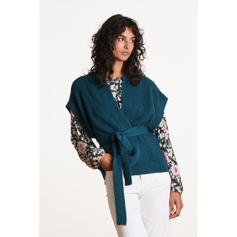 La Fee Maraboutee cardigan noir 2