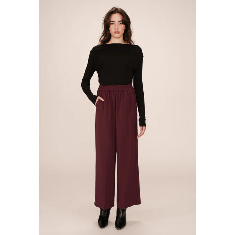 Grace & Mila broek bordeaux 2