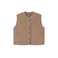 Grace & Mila vest camel 1