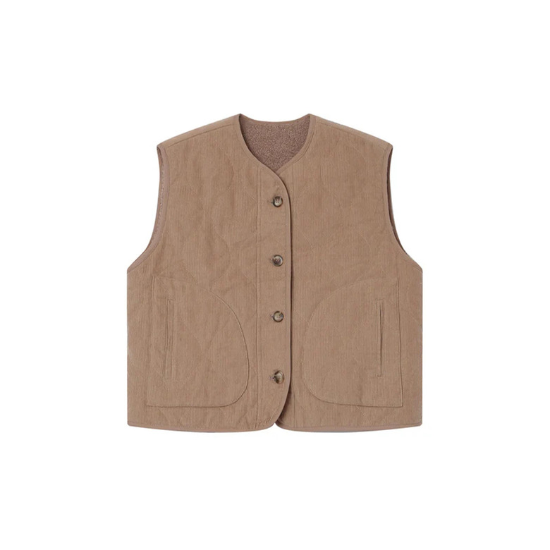 Grace & Mila vest camel