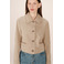 Grace & Mila vest lightbrown 2