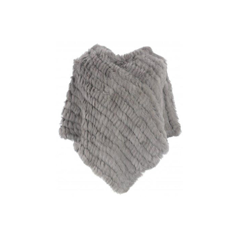 Oakwood poncho grau