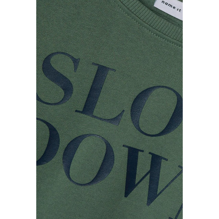 Name It Jongens sweater groen