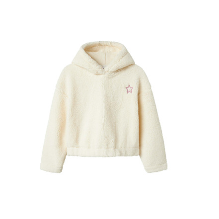 Name It Meisjes hoodie ecru