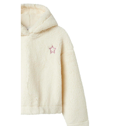 Name It Meisjes hoodie ecru