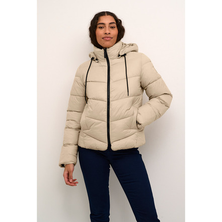 Kaffe jas beige