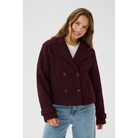 Kaffe veste bordeaux