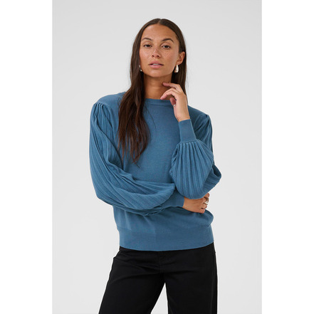 Kaffe trui blauw
