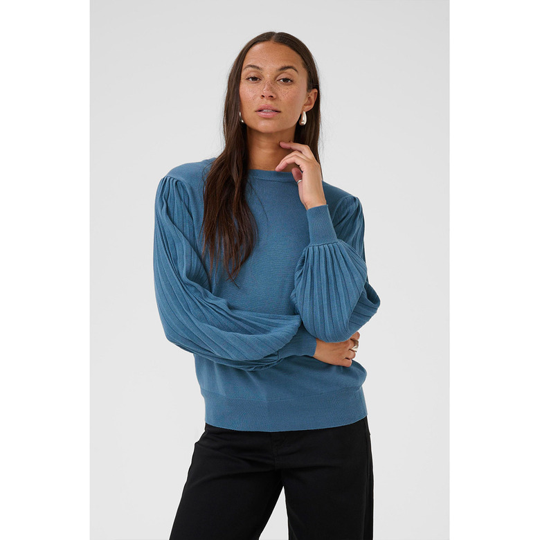 Kaffe trui blauw 2