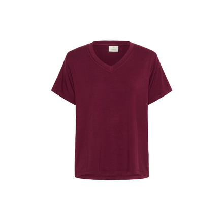 Kaffe t-shirt bordeaux