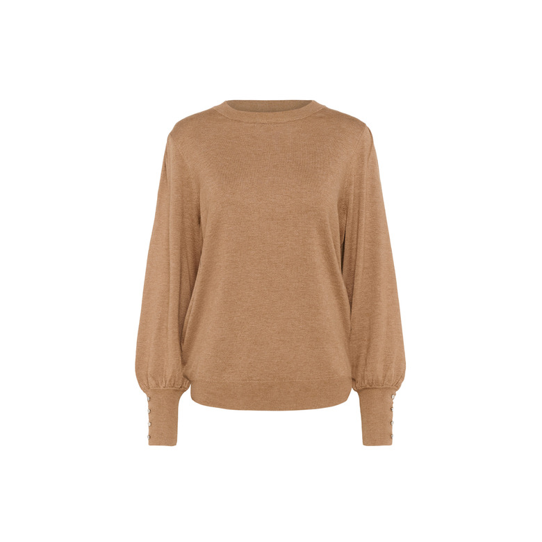 Kaffe trui camel