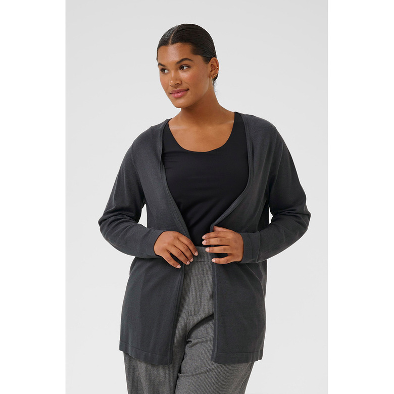 Kaffe Curve strickjacke schwarz 2