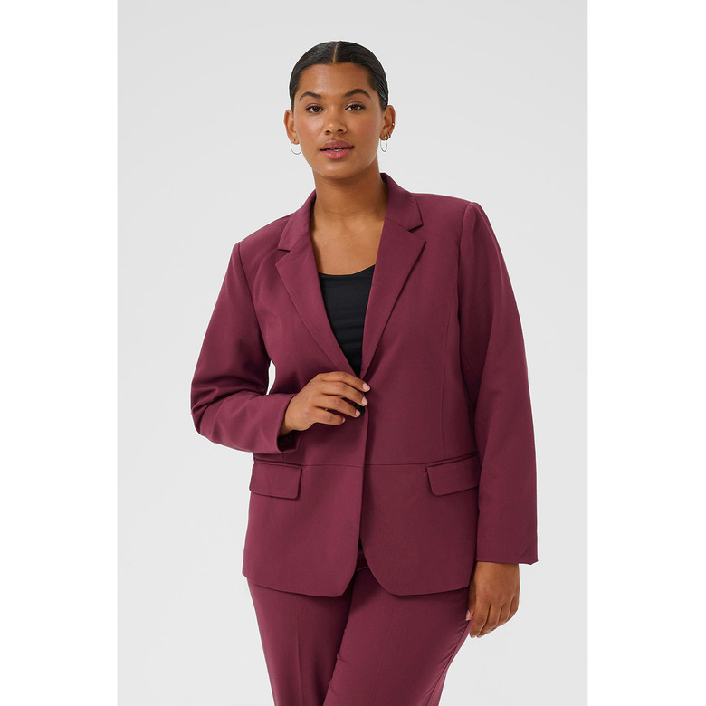 Kaffe Curve blazer bordeaux 2