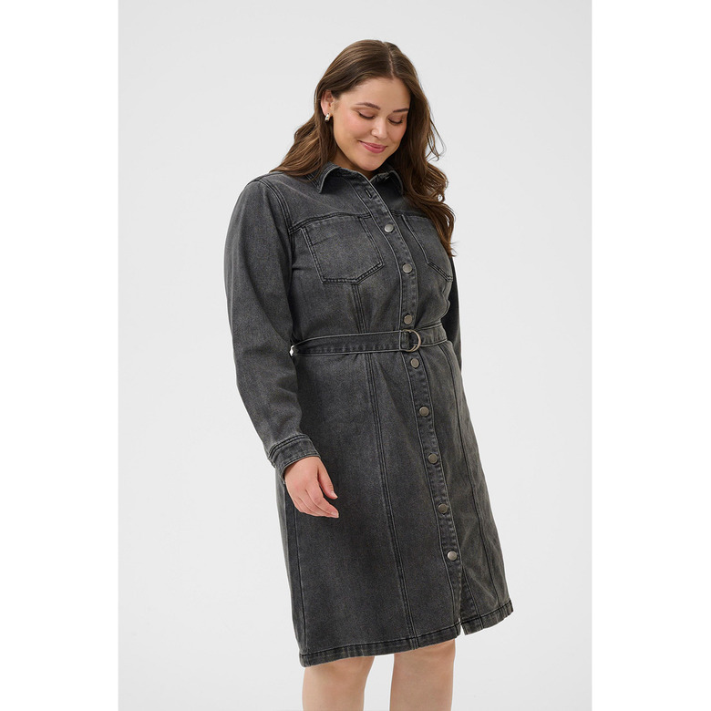 Kaffe Curve kleid grau 2