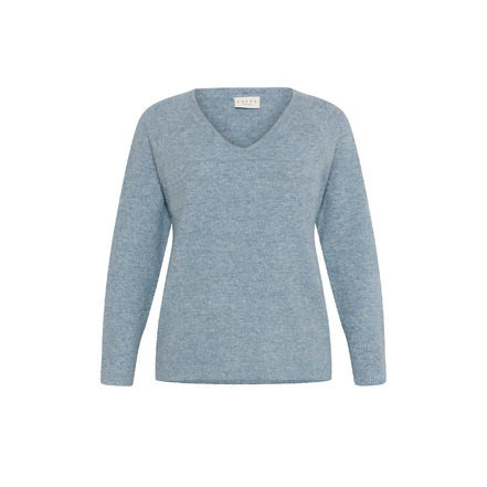 Kaffe Curve trui blauw