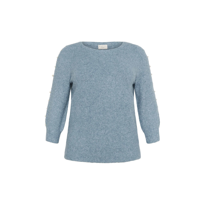 Kaffe Curve trui blauw