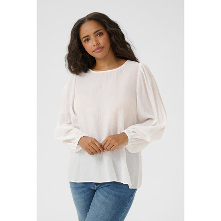 Kaffe Curve blouse ecru
