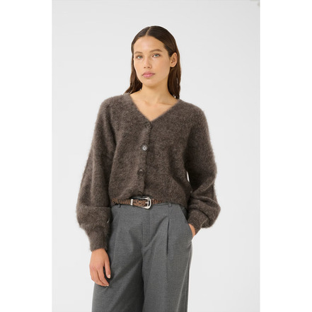 Gestuz cardigan bruin