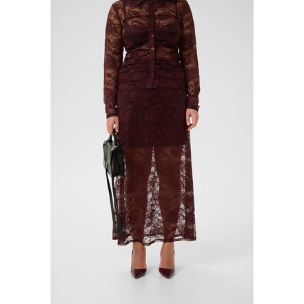 Gestuz skirt bordeaux