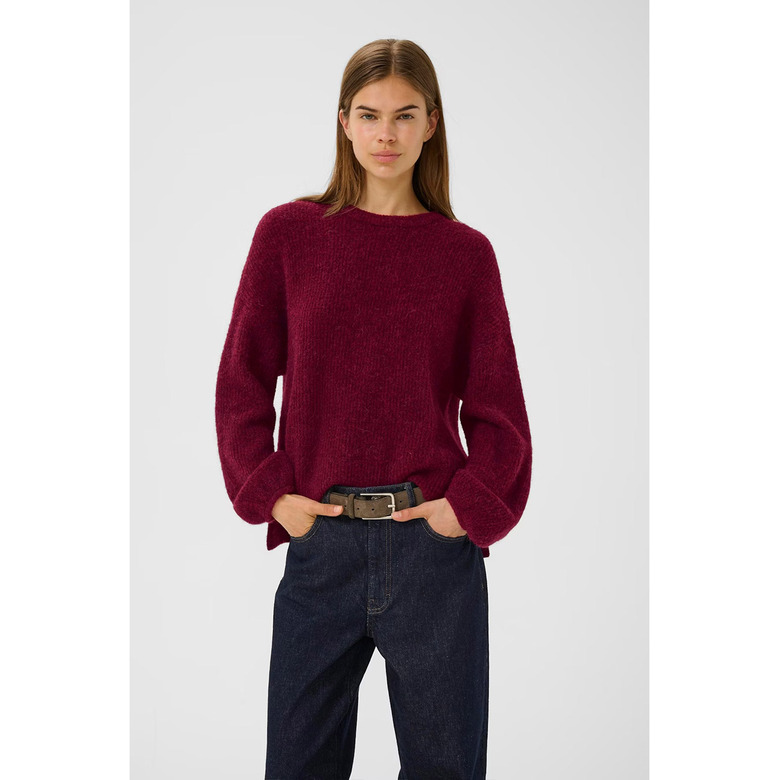 Gestuz trui bordeaux 2