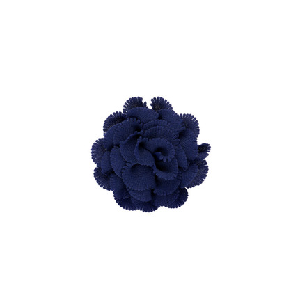Les Cordes broche blauw