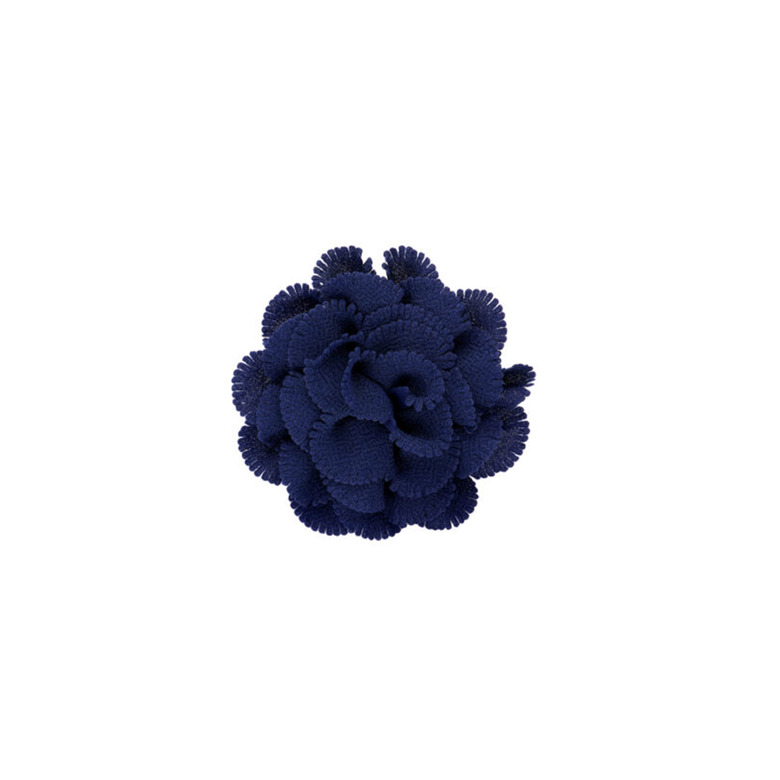 Les Cordes broche blauw 1