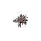 Les Cordes broche multi color 1