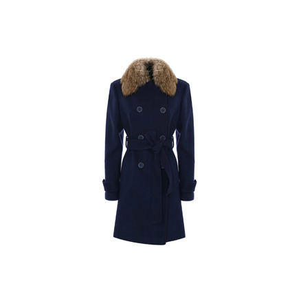 Kocca mantel blauw