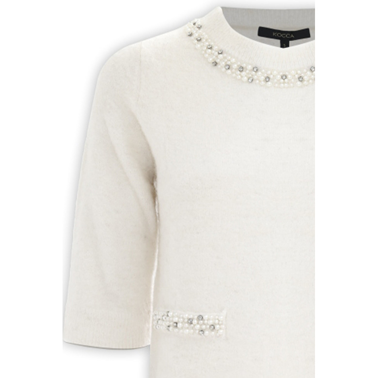 Kocca sweater ecru 2