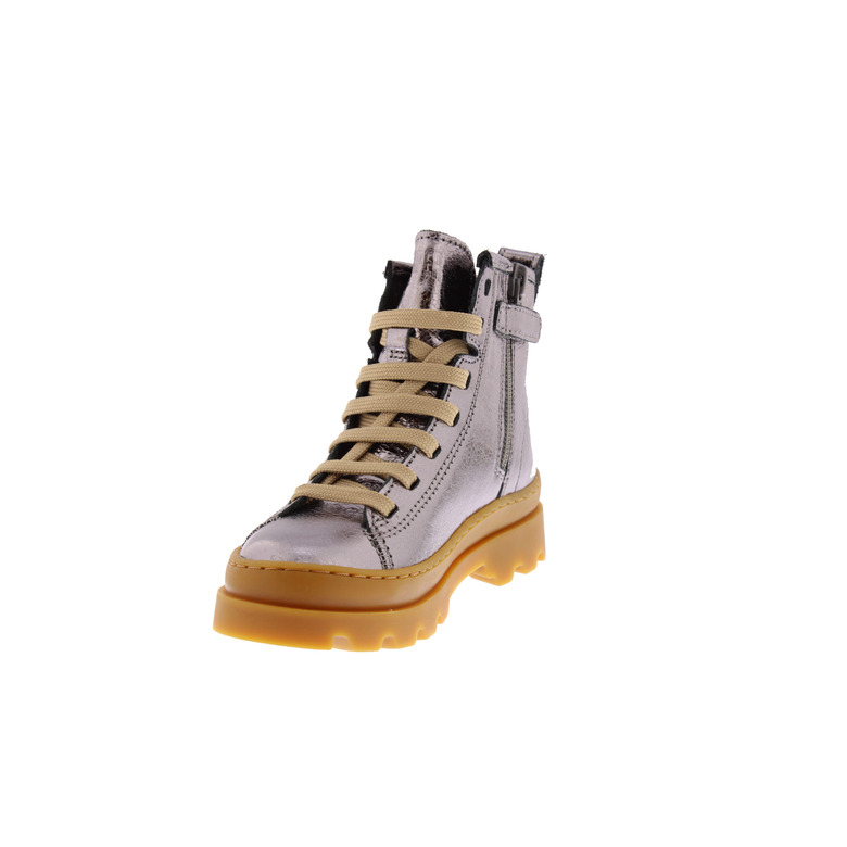 Camper hohe schuhe silber 3