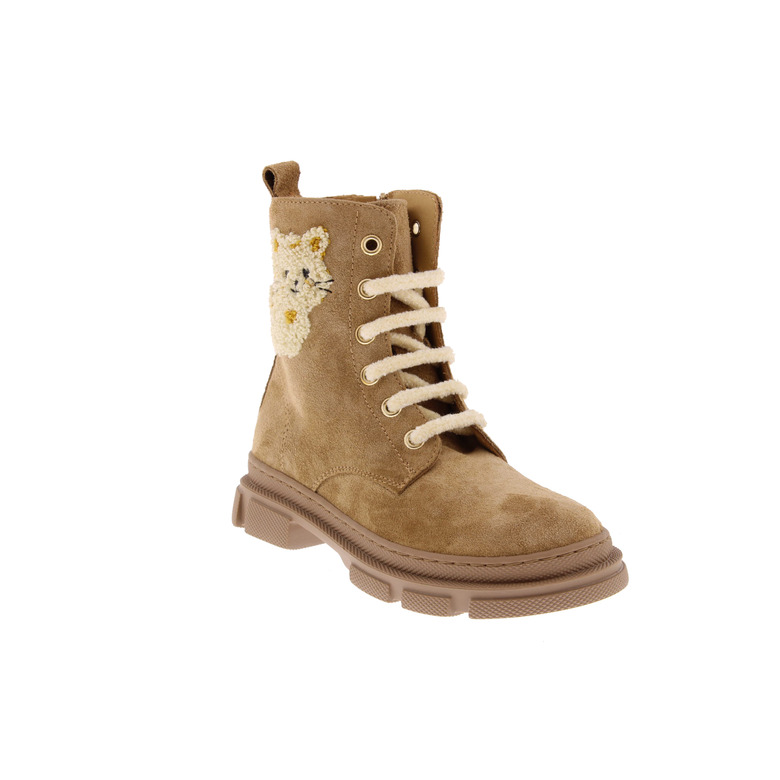 Zecchino D'oro hohe schuhe camel 2
