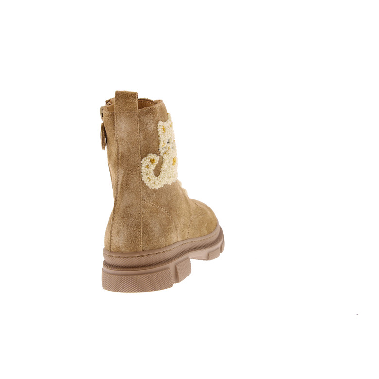 Zecchino D'oro hohe schuhe camel 4