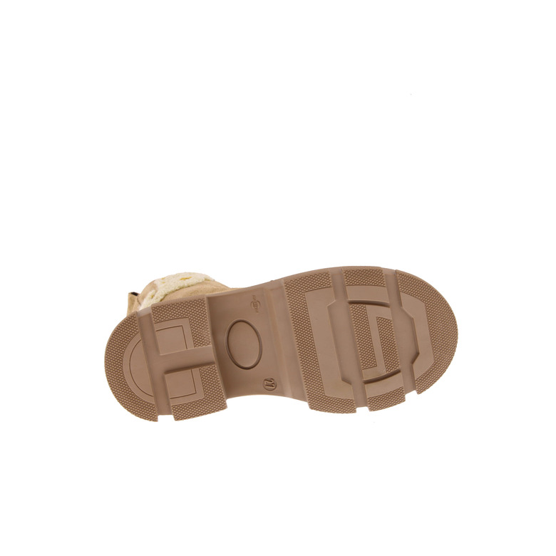 Zecchino D'oro hohe schuhe camel 5