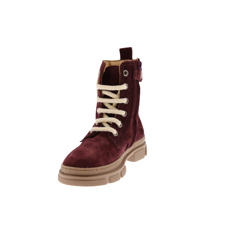 Zecchino D'oro hohe schuhe bordeaux 3