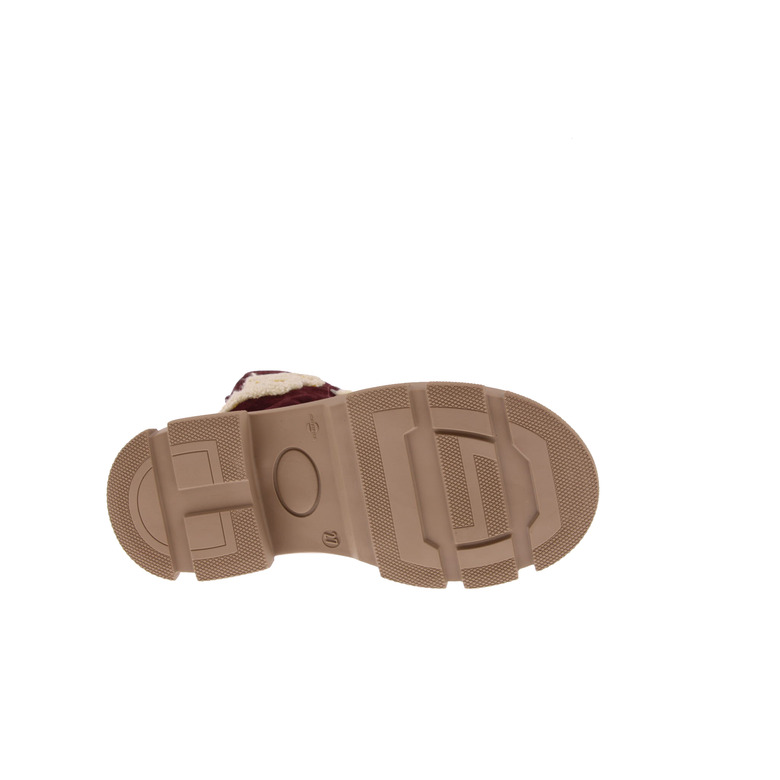 Zecchino D'oro hohe schuhe bordeaux 5