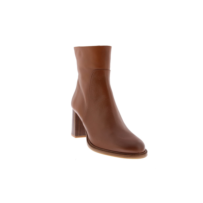 Zinda stiefelette cognac 2