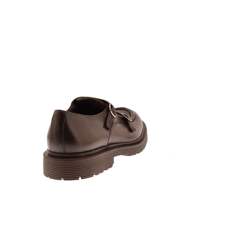 Sturlini schnallenschuhe braun 4