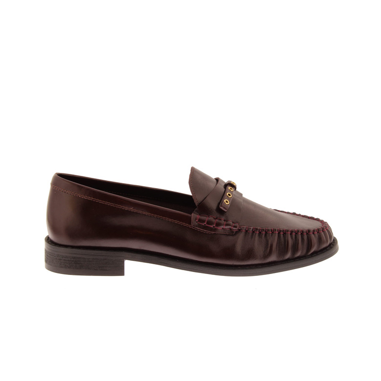 Inuovo mokassins & halbschuhe bordeaux