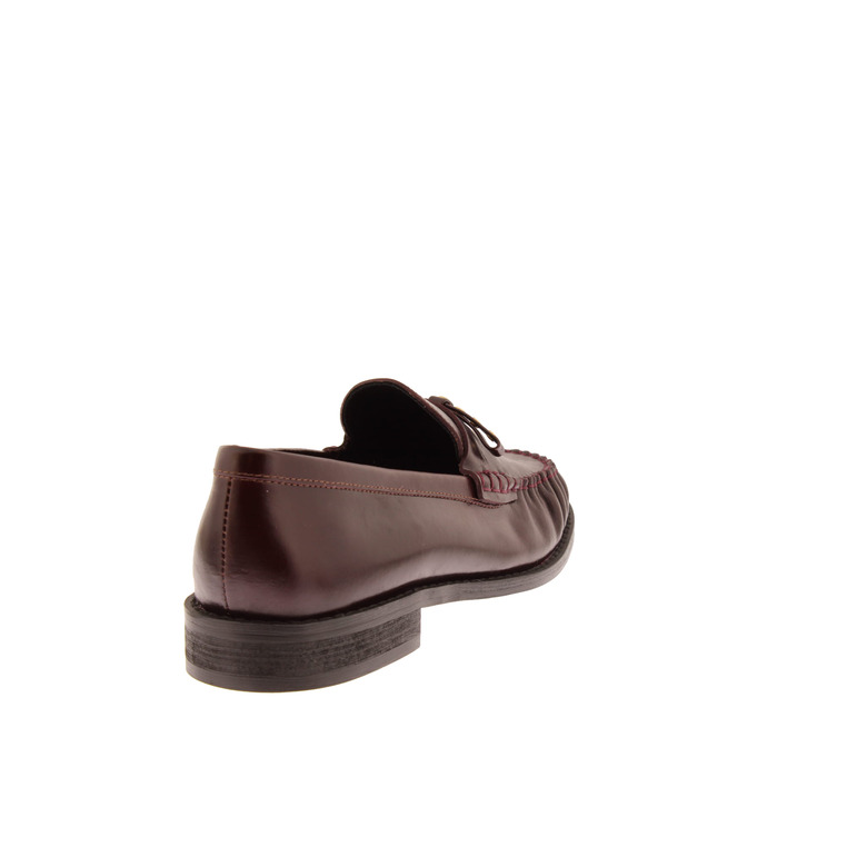 Inuovo mokassins & halbschuhe bordeaux 4