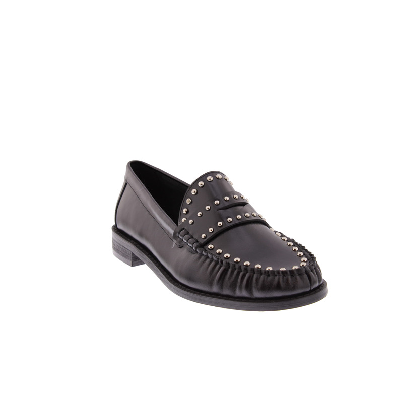 Inuovo mokassins & halbschuhe schwarz 2