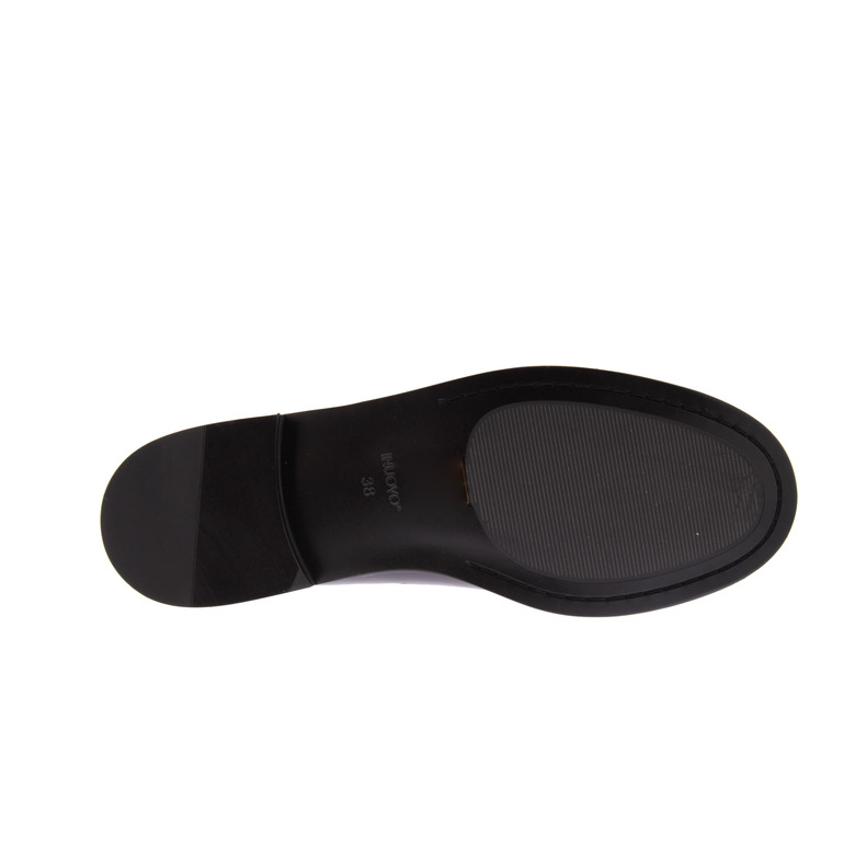 Inuovo mokassins & halbschuhe schwarz 5