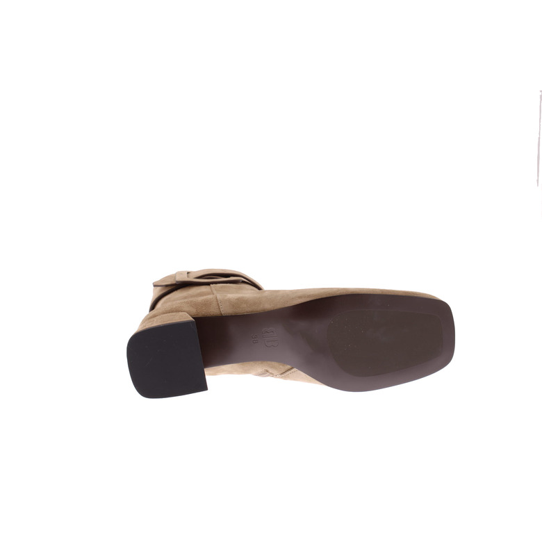 Bibi Lou stiefelette taupe 5