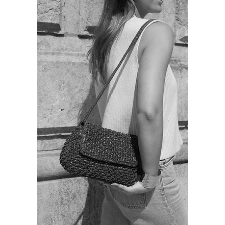 Allan K sac bandoulière noir